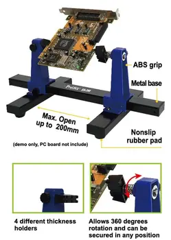 ProsKit SN-390 PCB support-svejsning og montage af printkort