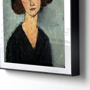 Amedeo Modigliani af Italien Kunstner Lærred Kunst Plakat og Print Pige Portræt vægmaleri Billede til stuen Home Decor