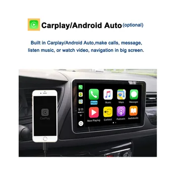 Carplay PX6 Bil DVD-Afspiller DSP IPS Android 10 64GB + 4G GPS-kort AHD RDS-Radio, Bluetooth, WIFI 5.0 For Hyundai Santa Fe 2005 - 2012