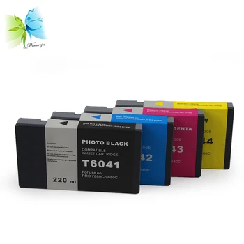 220ml 7880 af Epson 9880 Printer, der er Kompatibel Blækpatron Disponibel T6031 T6038 T6032 T6033 T6034 T6035 T6036 T6037 T6039