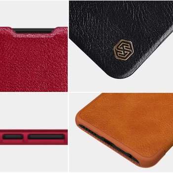 For Xiaomi Redmi 8 Flip Case Nillkin Qin Læder-Kort Lommen, Tegnebogen Flip Cover Til Xiaomi Redmi 8 Telefon Tasker