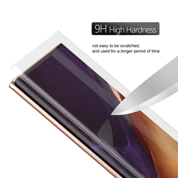 10stk/Masse UV-Hærdet Glas Til Samsung Galaxy Note 20 Ultra 5G Fuld Væske Skærm Protektor Til Samsung Note 20 5G UV-Glas