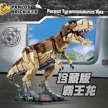 PÅ Lager 1821 PC ' er 611001 611002 Dinosaur Indominus Rex Model byggesten Mursten Julegaver til Børn