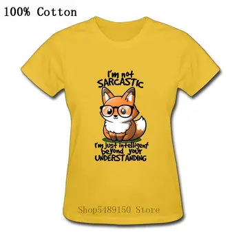 Sjove Harry Magiske Dyr T-Shirt 2020 Mode Sommeren Kawaii Fox Tshirt Kvinder Nørd Sarkasme Smart Potter-elsker T-Shirt Dejlige Toppe