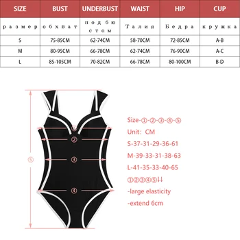 Sexet Retro Sort / Hvid Stribet Push Up Ét Stykke Badedragt Bodysuit Damer 2021 Monokini Badetøj Kvinder Svømme Badedragt Trikini