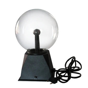USB-Magic Black Base Glas Plasma-Ball Night Light 3/4/5/6/8 Inches Elektrostatisk krystalkugle Nyhed Lyn Part Lampe