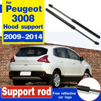 For Peugeot 3008 2009-bagpanel kuffert hydrauliske støtte løfte-stang strut foråret stød barer støtte