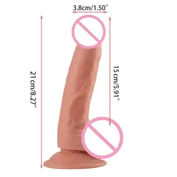 10 Stilarter Realistisk Dildo med sugekop Hands-Free Play Anal Plug Fleksibel Penis Voksen Sex Legetøj til Kvinder, Mænd Dildo Sex Legetøj