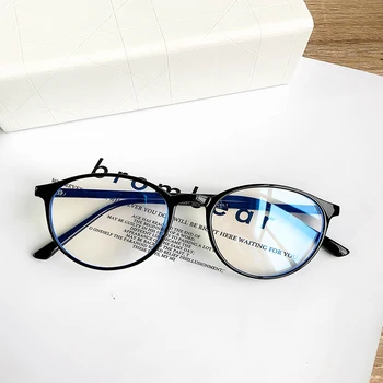 Fashionable Rund Ramme Anti-Blå Lys Briller Mobile PhoneEye Beskyttelse Briller Forhindre Stråling Optisk Læsning Lentes Sæde