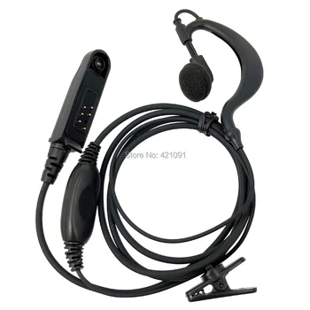2 Øretelefon Ørestykke Headset Mikrofon for Baofeng UV-9R Plus BF-9700 BF-A58 GT-3WP UV-5S UV-XR-Walkie Talkie-To-Vejs Radio Tilbehør