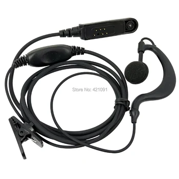 2 Øretelefon Ørestykke Headset Mikrofon for Baofeng UV-9R Plus BF-9700 BF-A58 GT-3WP UV-5S UV-XR-Walkie Talkie-To-Vejs Radio Tilbehør