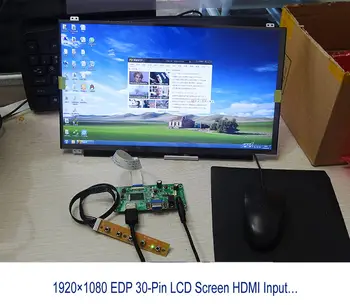 For LP156WHB-TPGA/TPGB LCD LED HDMI display panel Driver kit 1366X768 kabel-skærm EDP-Controller board skærm 15.6