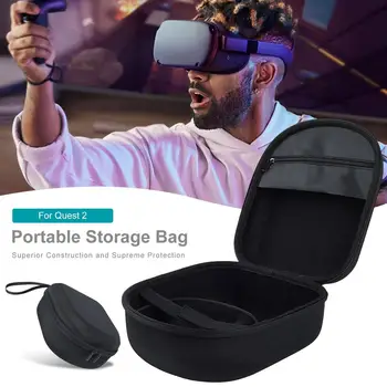 EVA VR Tilbehør Til Oculus Quest 2 VR Headset Rejse kuffert, Hård Opbevaring Boks Taske Til Oculus Quest2 Beskyttende Etui