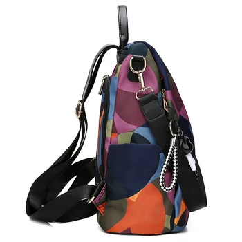 2019 Kvinder rygsæk af høj kvalitet oxford klud skole taske til teenage-piger anti-tyv damer rygsække rejse skuldertaske Sac
