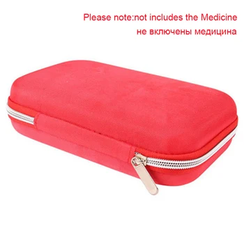 Rejse Bærbar Medicin Opbevaringspose Førstehjælp Fremkomsten Medicinske Tilfælde Vandring Camping Overlevelse Taske Medicin Organizer