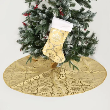 Christmas Tree Dekoration To-Stykke Med Hjem Stue Christmas Tree Dekoration Træ Nederdel Og Sok Julepynt