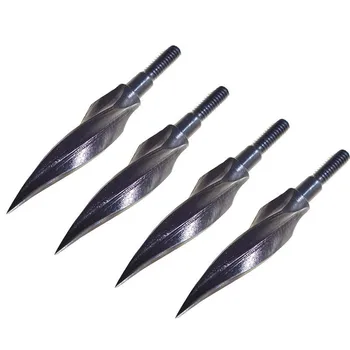 Jagt Arrowhead 155grain Traditionelle Arrow Point Tips til Optagelse Uddannelse Carbon Glasfiber Pil-Bueskydning Metal Broadheads