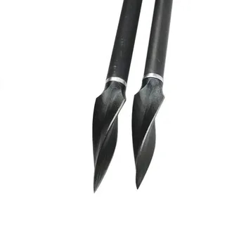 Jagt Arrowhead 155grain Traditionelle Arrow Point Tips til Optagelse Uddannelse Carbon Glasfiber Pil-Bueskydning Metal Broadheads