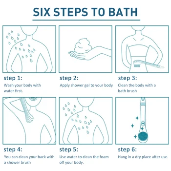 Automatisk Brusebad Børste 4 I 1 Multifunktionelle Elektriske Badekar Rengøring Massage Børste Badeværelse Vandtæt Anti-slip Toilet Spa Værktøj