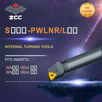 ZCC CNC drejebænk indehaveren PWLNR/L wolframcarbid skærende værktøj plade værktøjer holder til cnc drejebænk, fræser, indvendig drejning værktøj