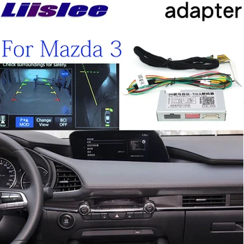 Liandlee Bil Parkering Kamera-Interface Vende Tilbage Op Kamera Kits Til Mazda 3 BP 2019 2020