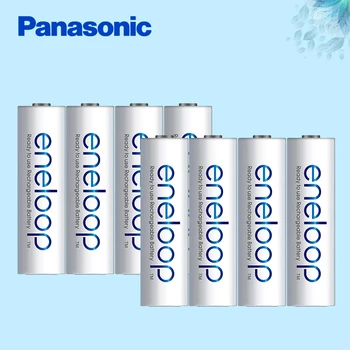 Panasonic 8STK AA Genopladelige batterier 1,2 v 2000mAh Pre-charged Ni-MH Eneloop Batterier til Kamera, Flash/Legetøj/Fjernbetjening