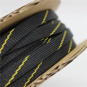 DIY høj kvalitet, kabel-ærme 5M blød bomuld Ærme 15-20mm Wire Kabel Beskyttelse af Flettet Nylon Høj Densitet linje beskyttelse