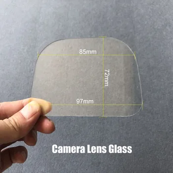 Linse Beskyttelse Glas erstatning for 6tommer CCTV overvågningskamera Boliger Klart Glas 97mm