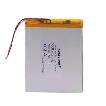 3580110 5000MAH lithium polymer li-ion-batteri 3,7 V tablet-batteri 8 inches N83, N86 A86 A85, Genopladeligt batteri