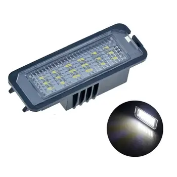 2x18SMD fejlfri LED Licens Nummer Plade Lys lamper V~W Golf MK4 MK5 MK6 Passat Po.lo CC Eos SciroccoLicense Nummerplade