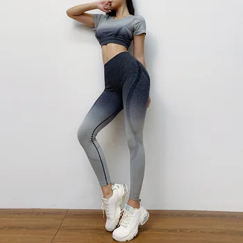 MM Sæt 2STK Yoga Sæt til Kvinder Bh og Leggings Sæt Sportstøj til Kvinder Fitness Tøj Athletic Yoga Sæt Fritid Træning Tøj