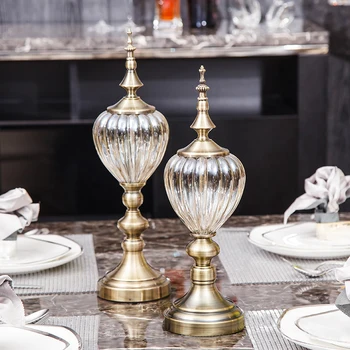 Neo-klassiske model værelses lys tabel dekoration luksus stearinlys bryllup romantisk kærlighed dekoration hjem dekoration
