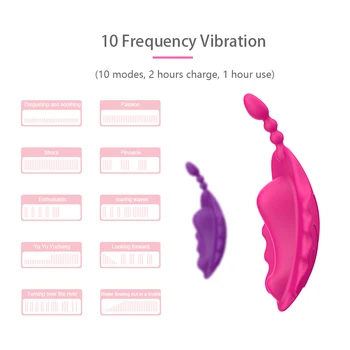 Bærbare Klitoris Stimulator Usynlige Stille Vibrator Trusse Trådløs Fjernbetjening Bærbare Vibrerende Æg Sex Legetøj til Kvinder