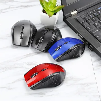 2017 Nye Ankomst Professionelle Bærbare Mus På 2,4 Ghz Wireless Optical Gaming Mouse Gamer Mus Til Bærbare PC Gamer Computer