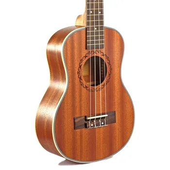Ukulele, Guitar Uke Sapele Palisander 4 Strenge Hawaii-Guitar Uku Akustisk Guitar Ukelele