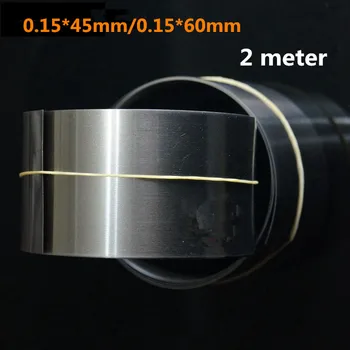 2 Meter 18650/26650/32650 batteri stedet svejser nickel belt 0.15*45mm/0.15*60mm forniklet stål strip tilslutning af nicke stykke