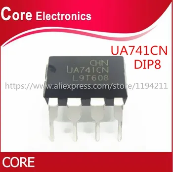 100pcs DIP8 IC UA741CN UA741CP UA741 Bedste kvalitet