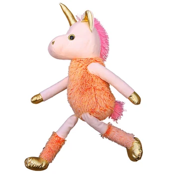 Dejlig Unicorn Plys Legetøj Blød Dukke Enhjørninger Udstoppede Dyr Unicorn Kramme Formilde Sove Pude Fødselsdag Gave til Børn