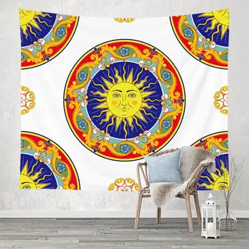 Mandala-Tapetet Mode Væggen Hænger Tæppe Home Decor Væggen Dække Multifunktionelle Smudsomslag Dug Strand Håndklæde