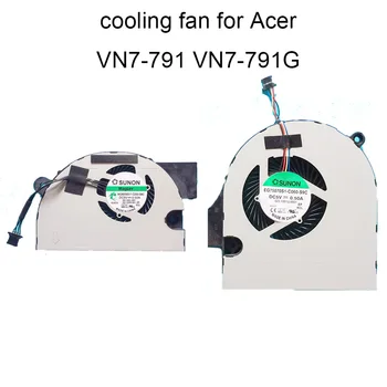 Computer CPU Køling Fans for Acer V Nitro Aspire VN7-791 VN7-791G Bærbar Blæser Køligere 4 pin EG75070S1-C060-S9C MG60090V1-C200-S9C