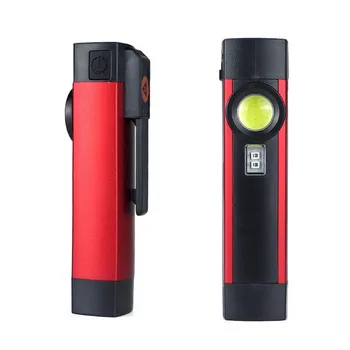 COB Arbejde Lys LED Pen Lommelygte Magnetiske Arbejde Lampe USB-Genopladelige Fakkel Inspektion Lys med Rød/Hvid Lys-Kraftfuld