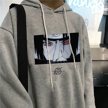 Ny Unisex Naruto Akatsuki Pein Hættetrøjer Mænd Bomuld Homme Animationsfilm Sweatshirt Helt Casual Streetwear Harajuku Fashion Kvinder Hættetrøje