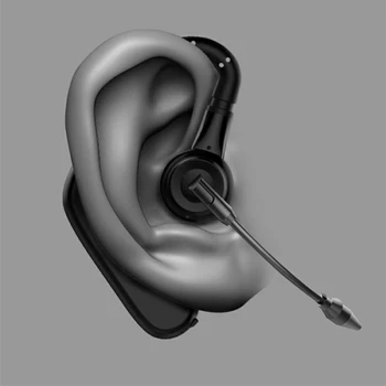 Den Trådløse Bluetooth Øresnegl Sports Business-Ear Bud hovedtelefoner Dobbelt Batteri med Mic for Kørsel headsets