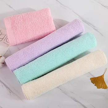Engros NÅDE Håndklæde Bomuld Rektangulære, Eweat-tørre Håndklæde, Solid Farve, Fire Pakker 74x33cm Blødt og Absorberende