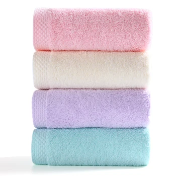 Engros NÅDE Håndklæde Bomuld Rektangulære, Eweat-tørre Håndklæde, Solid Farve, Fire Pakker 74x33cm Blødt og Absorberende