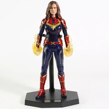 Hot Legetøj Captain Marvel Carol Danvers 1/6th Skala Collectible Figur Model Toy