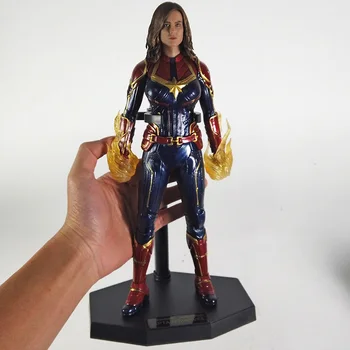 Hot Legetøj Captain Marvel Carol Danvers 1/6th Skala Collectible Figur Model Toy