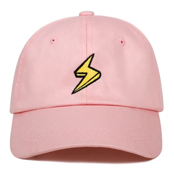 2019 nye lightning Far Hat Broderet Baseball Cap Buet Bill fashion brand snapback Hip-hop cap hatte Knogle Garros
