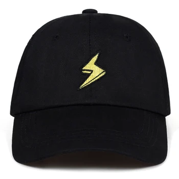 2019 nye lightning Far Hat Broderet Baseball Cap Buet Bill fashion brand snapback Hip-hop cap hatte Knogle Garros