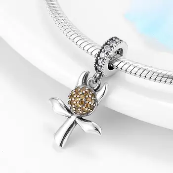 WELMEL Ægte 925 Sterling Sølv Særlige symbol Charms Vedhæng til Armbånd DIY Oprindelige Sølv 925 Perler, Smykker at Gøre